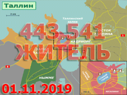 Только цифры: Число жителей Таллина за октябрь 2019 года выросло на 493 человека