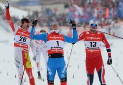 Лыжный спорт. Никита Крюков выиграл спринт в итальянском Асиаго
