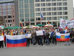 В Германии прошла акция в поддержку политики России в украинском вопросе