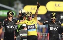 Велоспорт. Крис Фрум стал первым британцем, дважды выигравшим `Тур де Франс`