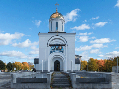 В Нарве состоялось освящение нового православного храма Двенадцати апостолов.