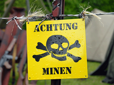 Силы обороны Эстонии получат на вооружение мины, произведённые отечественной фирмой.