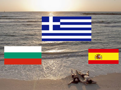 Туристы из Эстонии предпочитают летом отдыхать в Греции, Болгарии или Испании