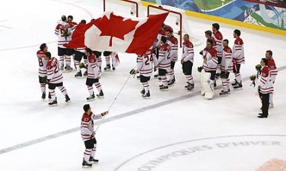 Хоккей. Кубок мира.  Канада выиграла у России и стала первым финалистом турнира.