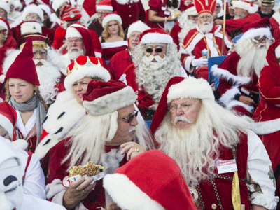 Эстонский ответ Копенгагену: В городе Валга пройдёт 16-й конгресс Санта Клаусов