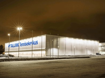 В столице Эстонии открылся новый крупнейший в стране теннисный центр Tallink.