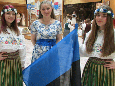 Нарвская школа-студия Pääsuke представила Эстонию на фестивале «Добровидение-2017».