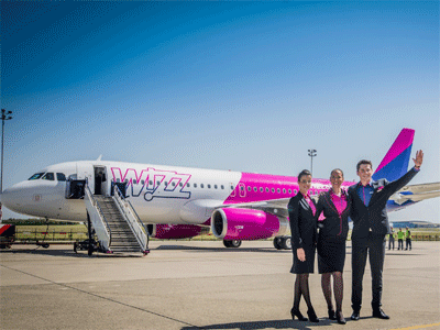 WizzAir  приходит в Эстонию: С 2018 года лоукостер свяжет Таллин со столицей Украины.