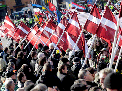 `За поддержку фашизма`: Левые Европы предлагают ввести санкции против Эстонии и Латвии.