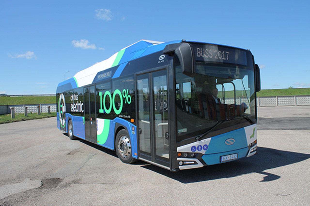С 15-го августа в столице Эстонии начнется тестирование электроавтобуса.