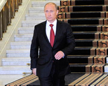 Владимир Путин в третий раз вступил в должность президента России.
