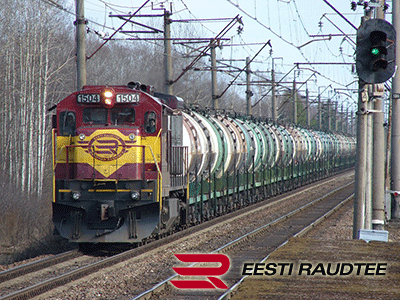 Грузооборот железных дорог Эстонии в октябре 2017 года увеличился впервые за долгое время.