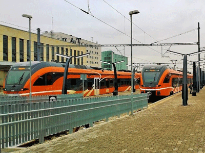С декабря 2017 года скоростной поезд доставит пассажиров из Таллина в Нарву за 2,5 часа.