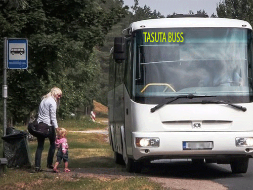 Десять уездов Эстонии с 1 июля 2018 года вводят бесплатный проезд в региональных автобусах.