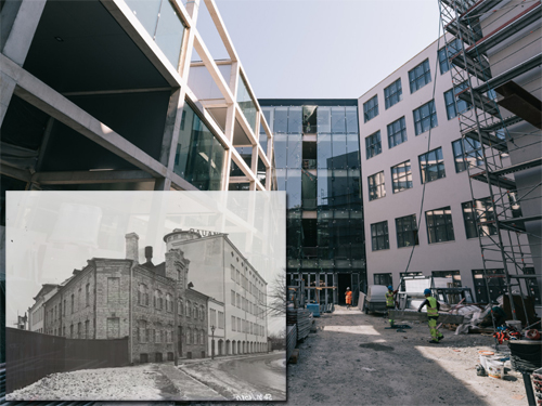 От фабрики до ВУЗа: Художественная академия Эстонии начинает работу в новом здании.