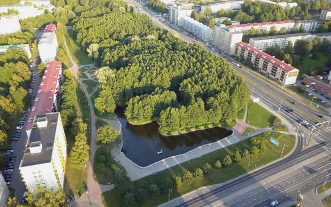 Стоимость работ составила 380000 евро: В Таллине после реновации открылся парк Пардитийги.