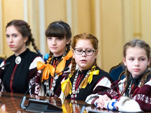Попав в тройку лучших конкурса «Таланты Арктики. Дети», юные сето побывали в Москве.