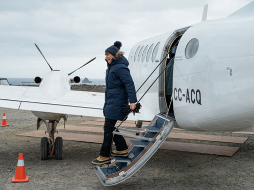 Президент Эстонии прибыла в Антарктиду на првазднование 200-летия открытия материкае