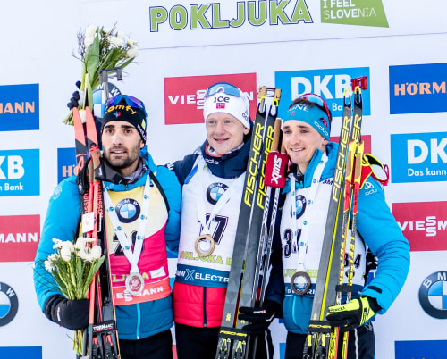 Биатлон. КМ-2019/20. Йоханнес Бё выиграл индивидуалку в Поклюке, Фуркад - второй.