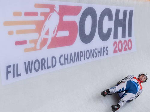 Сани. ЧМ-2020. По одному `золоту` во второй день соревнований выиграли Россия и Германия.