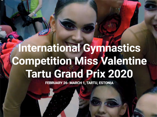 `Miss Valentine-2020`: Тартуский гимнастический турнир впервые получил высшую категорию.