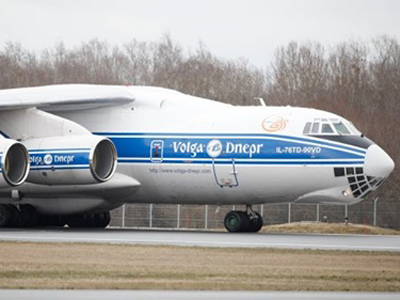 Российский транспортный самолёт доставил из Китая в Эстонию средства защиты от COVID-19.