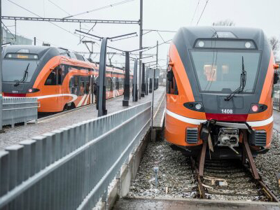 Количество поездов, связывающих Таллин и Нарву, вновь увеличивается до пяти в день