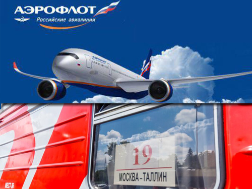 РЖД и `Аэрофлот` готовы к возобновлению пассажирских перевозок из России в Эстонию.
