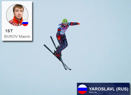 Фристайл. Максим Буров выиграл общий зачёт Кубка мира по лыжной акробатике сезона 2020/21.