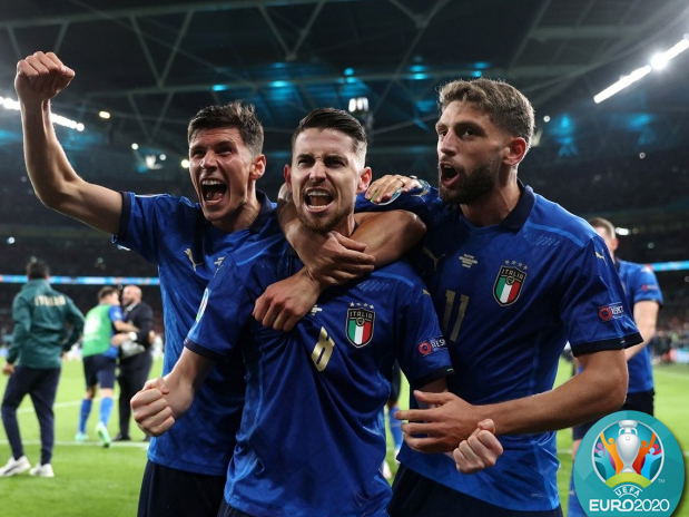 EURO-2020. Италия выиграла полуфинал по пенальти, выбив из турнира сборную Испании.