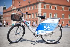 Варшава в три раза увеличила число пунктов проката велосипедов