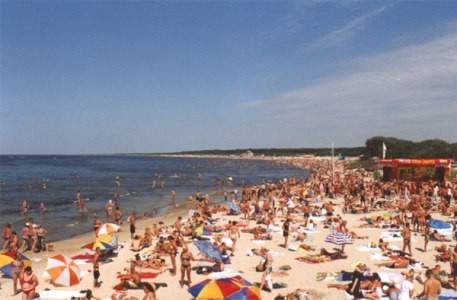 Литовская Паланга готовится к очередному наплыву туристов в июле и августе