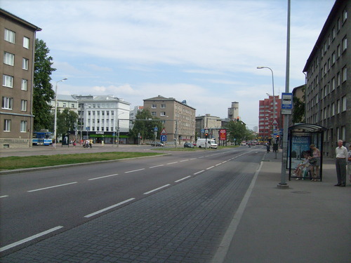 Улицы Таллина. Улица Ломоносова (ныне Гонсиори).