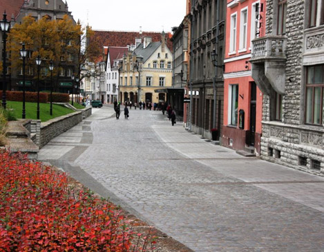 В Таллине сдана в эксплуатацию новая пешеходная зона в Старом городе