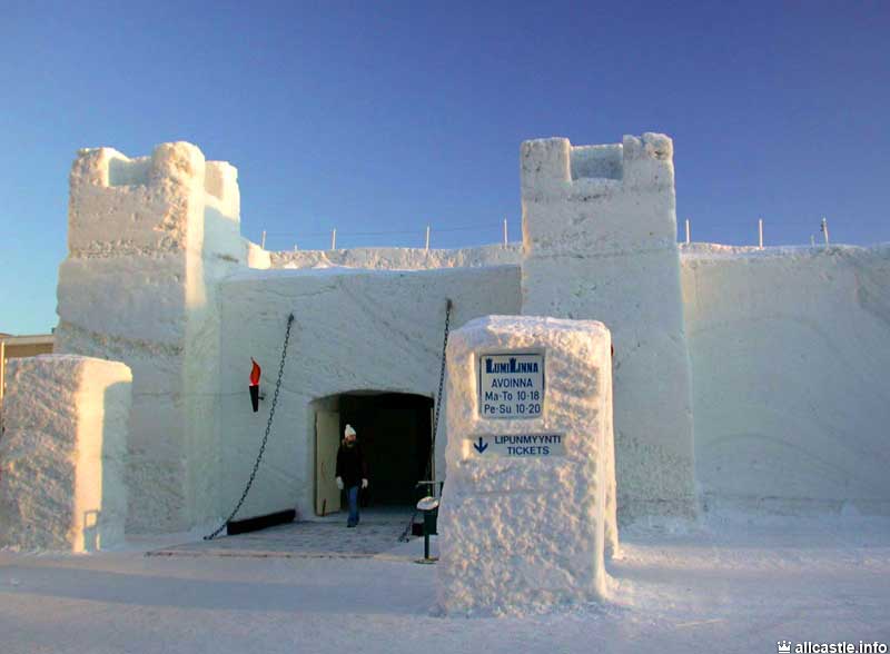 Снежный замок в финском Кеми зимой 2014 года будет посвящён местным морским легендам