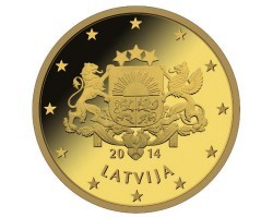 Латвия вошла в число стран, где национальной валютой является евро.