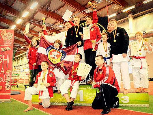 Турнир EDU-DO CUP 2014 собрал в Эстонии молодых каратистов из четырёх стран.