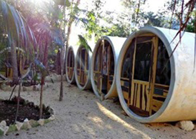 В Индии открылся отель, предлагающий туристам отдых в `комфортабельной трубе`