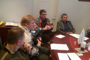 В Русском дискуссионном клубе состоялся обмен мнениями по ситуации на Украине.