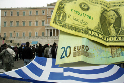 Евро спасен? Греция на фоне протестов населения одобрила жесткую экономию.